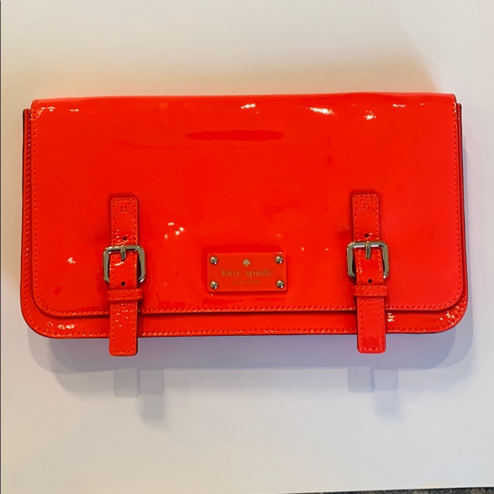 Kate Spade Patent Leather Clutch